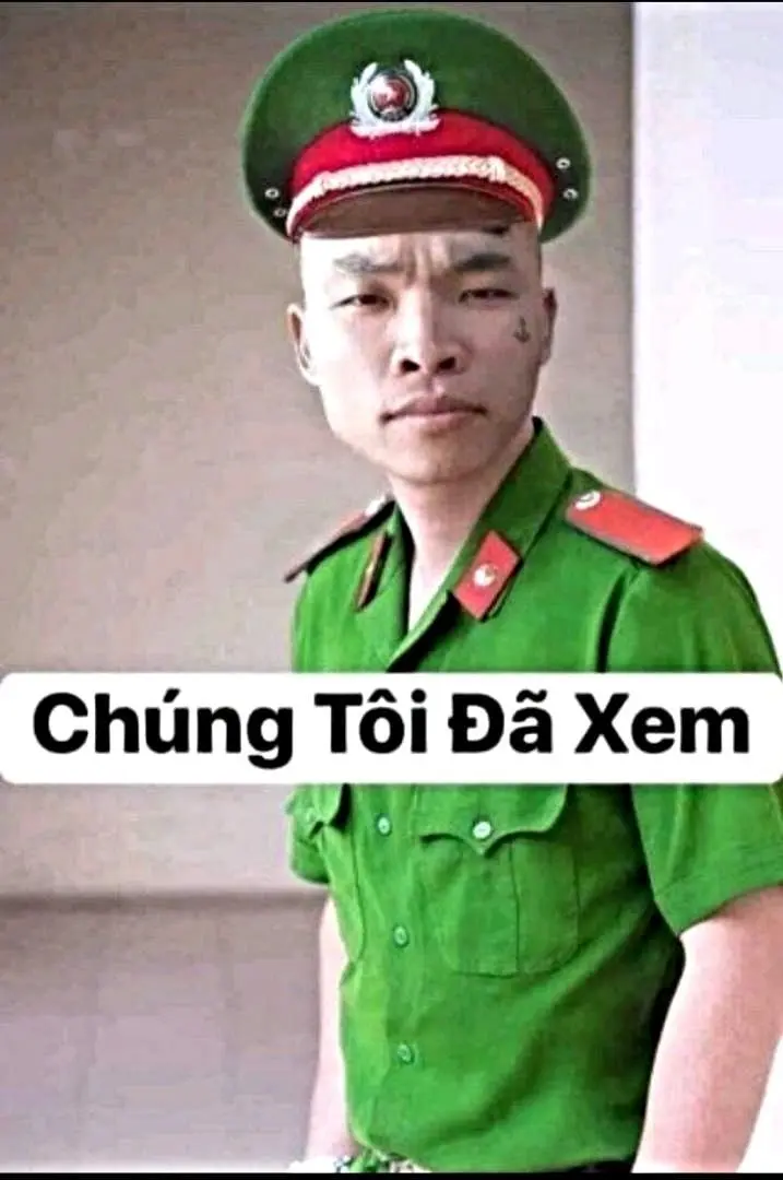 Meme công an Khánh Sky hài hước