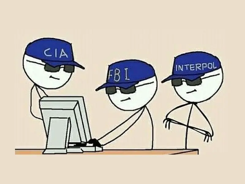 Meme FBI kết hợp những cảnh giác của điệp viên với yếu tố hài hước