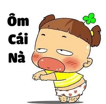 Meme ôm với hình ảnh đáng yêu ngộ nghĩnh