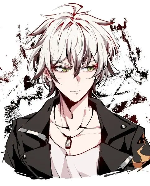 Hình trai đẹp anime tóc xanh lá Hình trai đẹp anime tóc xanh lá