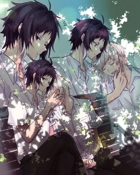 Trai đẹp anime tóc nâu mềm mại Trai đẹp anime tóc nâu mềm mại
