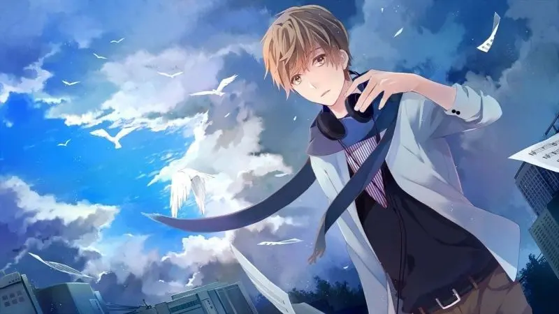 Trai đẹp anime ánh mắt sáng ngời Trai đẹp anime ánh mắt sáng ngời