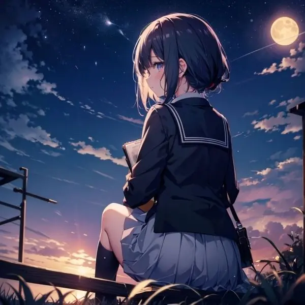 Hình ảnh anime nữ chụp lưng, biểu tượng của sự dịu dàng Hình ảnh anime nữ chụp lưng, biểu tượng của sự dịu dàng