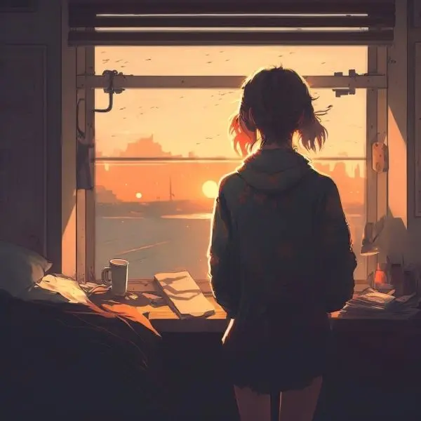 Hình nền anime nữ nhìn từ sau, mang vẻ đẹp tĩnh lặng và sâu sắc Hình nền anime nữ nhìn từ sau, mang vẻ đẹp tĩnh lặng và sâu sắc