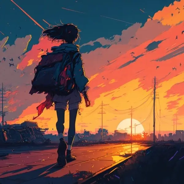 Avatar nữ anime chụp sau lưng, thể hiện sự nhẹ nhàng và tinh tế Avatar nữ anime chụp sau lưng, thể hiện sự nhẹ nhàng và tinh tế