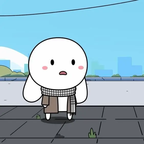 Avatar ngộ nghĩnh với biểu cảm hài hước, thu hút ánh nhìn.