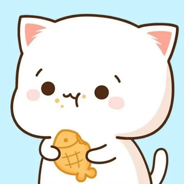 Avatar ngộ nghĩnh với tông màu pastel dịu nhẹ, dễ thương.