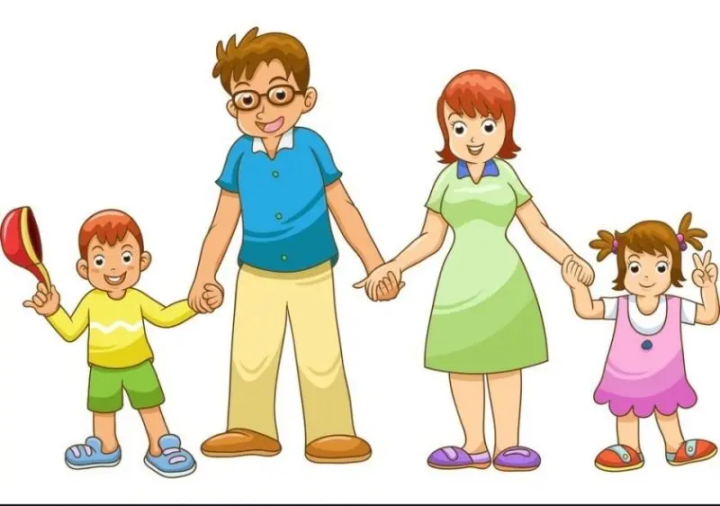 Ảnh chibi hoạt hình gia đình hạnh phúc trong khung cảnh thiên nhiênẢnh chibi hoạt hình gia đình hạnh phúc trong khung cảnh thiên nhiên 