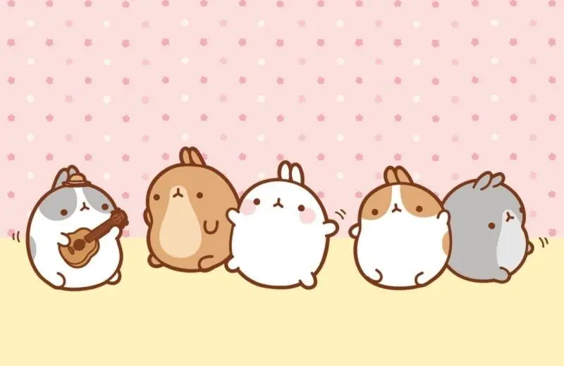 Làm mới màn hình máy tính với hình nền chibi cute Làm mới màn hình máy tính với hình nền chibi cute