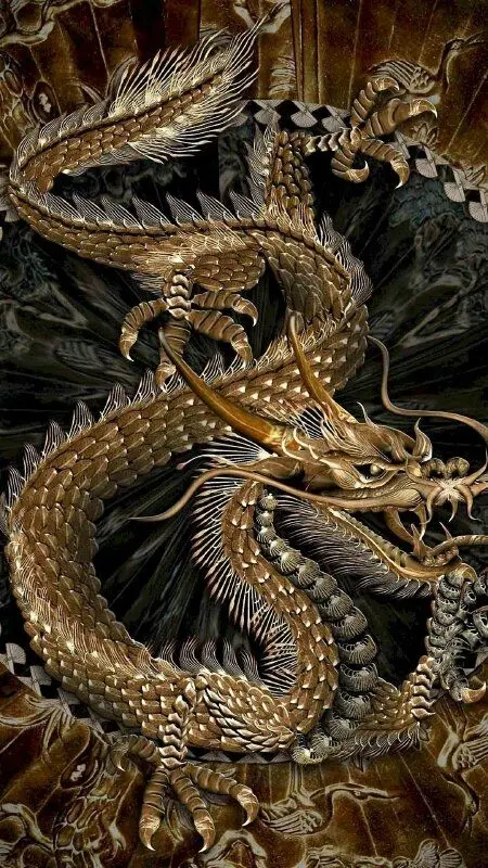 Màn hình điện thoại thêm sức hút với hình nền rồng 3D Màn hình điện thoại thêm sức hút với hình nền rồng 3D