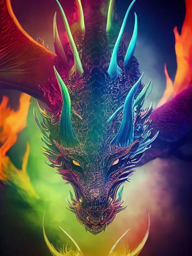 Hình nền rồng 3D huyền bí, tạo cảm giác đặc biệt cho điện thoại Hình nền rồng 3D huyền bí, tạo cảm giác đặc biệt cho điện thoại