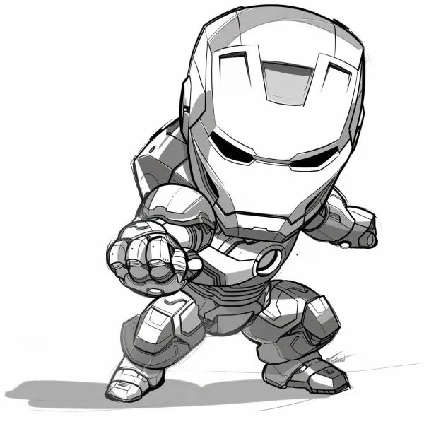 Bé sẽ yêu thích bộ tranh tô màu Iron Man siêu dễ thương này. Bé sẽ yêu thích bộ tranh tô màu Iron Man siêu dễ thương này.