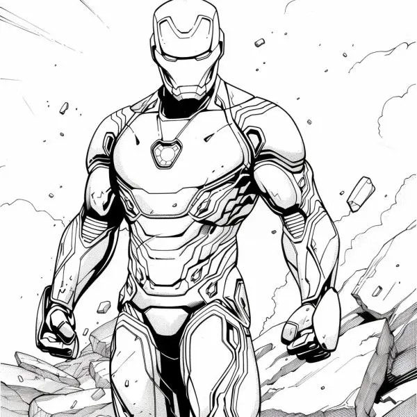 Hãy để bé thỏa sức sáng tạo qua tranh tô màu Iron Man siêu ngầu! Hãy để bé thỏa sức sáng tạo qua tranh tô màu Iron Man siêu ngầu!
