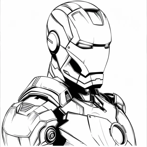 Tạo nên tác phẩm nghệ thuật với tranh tô màu Iron Man. Tạo nên tác phẩm nghệ thuật với tranh tô màu Iron Man.