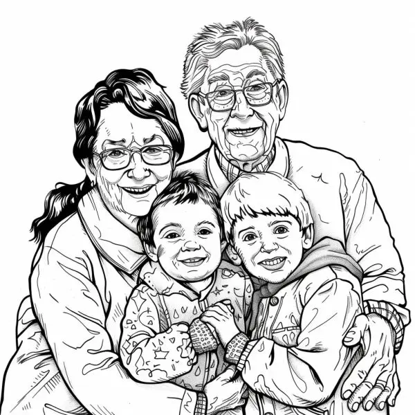 Tranh tô màu ông bà – món quà ý nghĩa giúp bé thêm yêu gia đình. Tranh tô màu ông bà – món quà ý nghĩa giúp bé thêm yêu gia đình.
