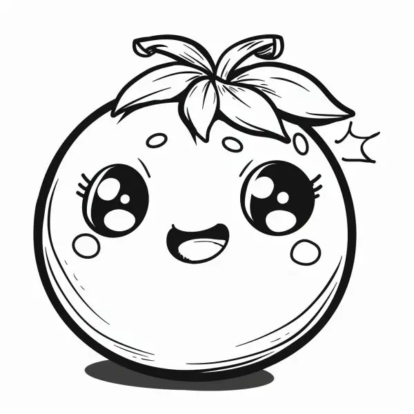 Làm nổi bật tài năng nghệ thuật với tranh tô màu quả cà chua. Làm nổi bật tài năng nghệ thuật với tranh tô màu quả cà chua.
