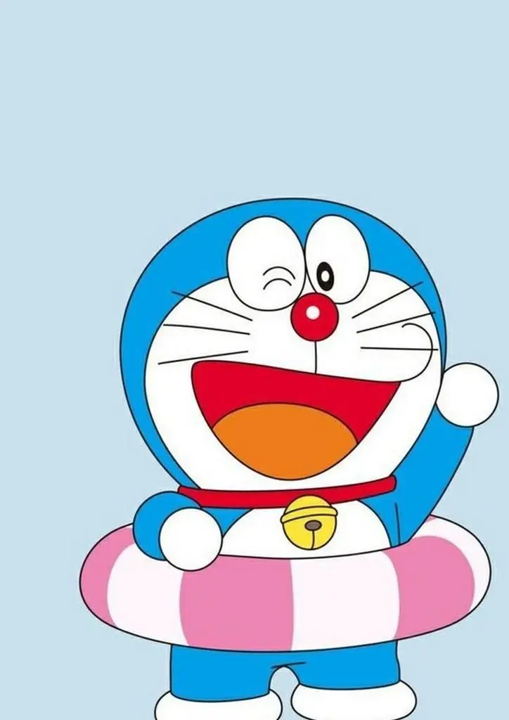 Doraemon cute trên nền màu sắc tươi tắn cho điện thoại Doraemon cute trên nền màu sắc tươi tắn cho điện thoại