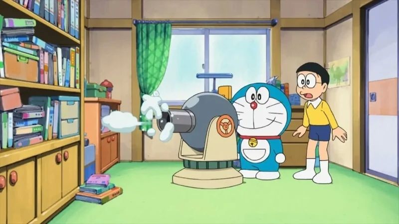 Hình nền Doraemon đáng yêu cho máy tính Hình nền Doraemon đáng yêu cho máy tính