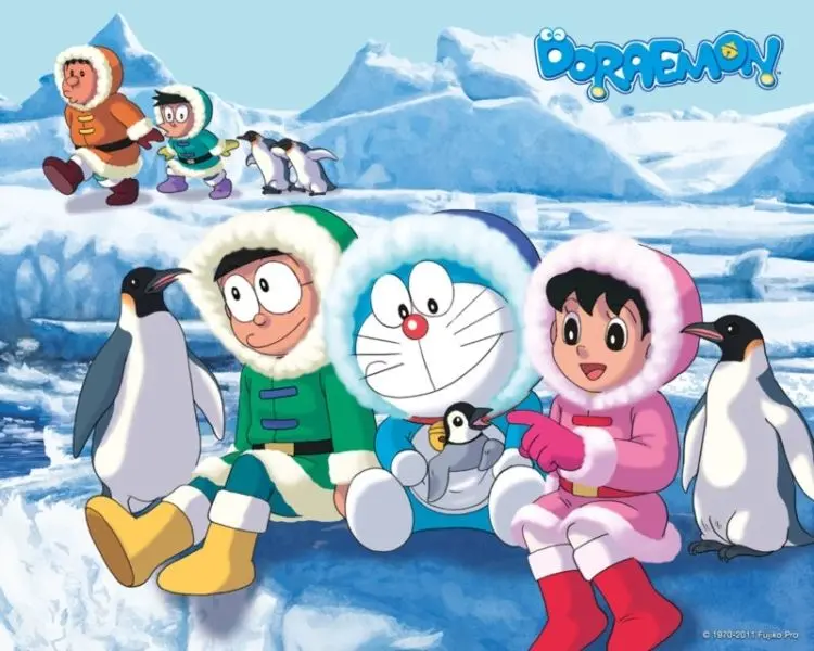 Hình nền Doraemon dễ thương cho laptop Hình nền Doraemon dễ thương cho laptop