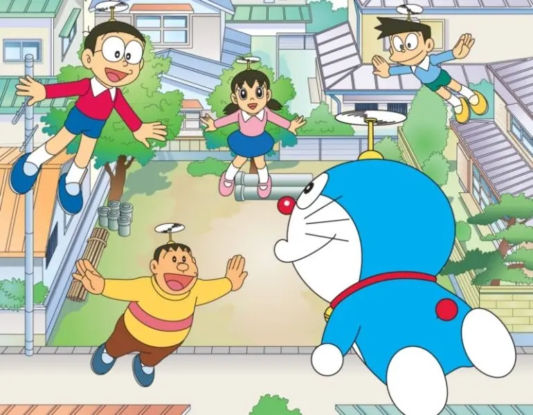 Doraemon cute cho màn hình laptop Doraemon cute cho màn hình laptop