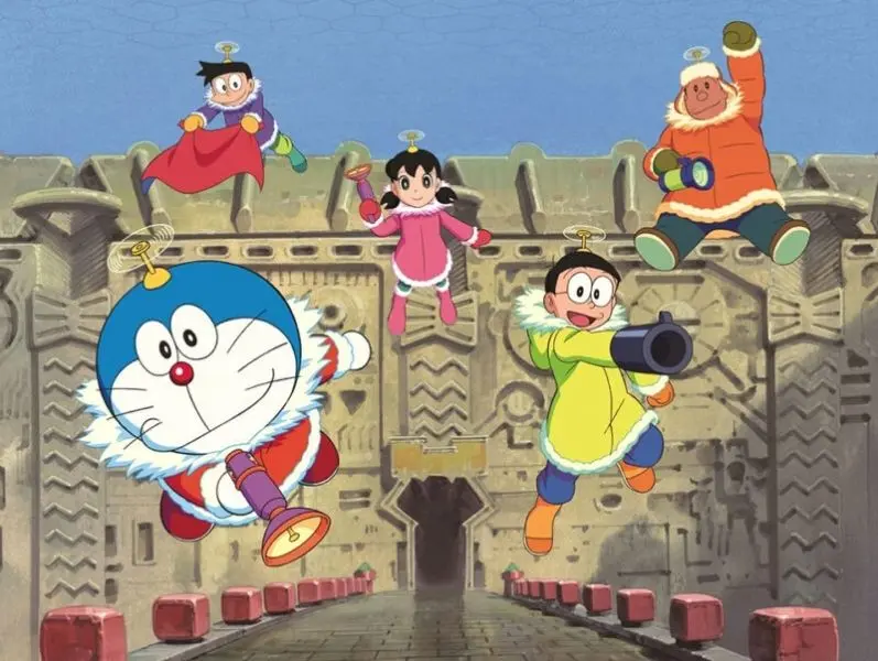 Doraemon cười tươi làm hình nền laptop Doraemon cười tươi làm hình nền laptop