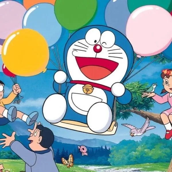 Hình nền Doraemon dễ thương với phong cách hoạt hình cho laptop Hình nền Doraemon dễ thương với phong cách hoạt hình cho laptop