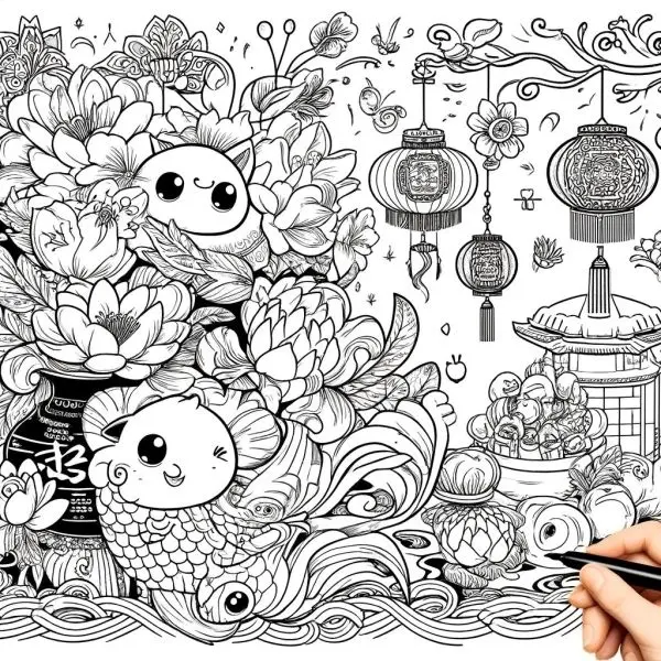 Tranh tô màu bao lì xì cho trẻ em, giúp bé phát triển tư duy sáng tạo. Tranh tô màu bao lì xì cho trẻ em, giúp bé phát triển tư duy sáng tạo.