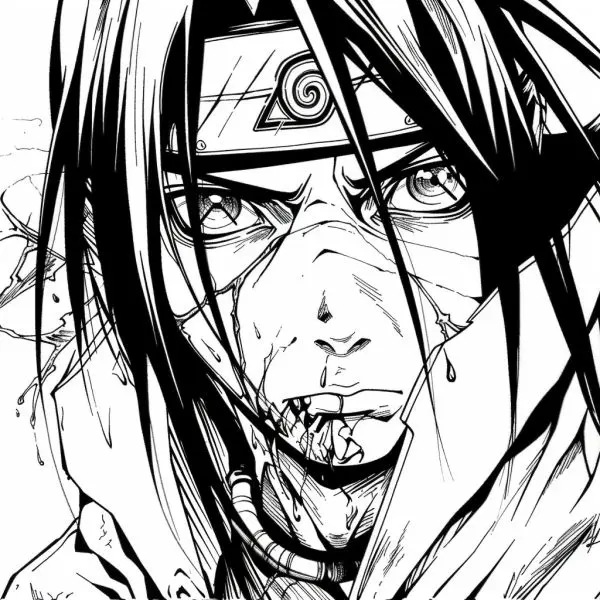 Cùng bé yêu khám phá thế giới Naruto qua tranh tô màu Itachi ngầu lòi. Cùng bé yêu khám phá thế giới Naruto qua tranh tô màu Itachi ngầu lòi.