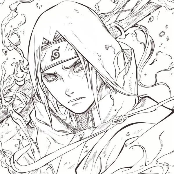 Tranh tô màu Itachi – Món quà tuyệt vời cho bé yêu thích ninja. Tranh tô màu Itachi – Món quà tuyệt vời cho bé yêu thích ninja.
