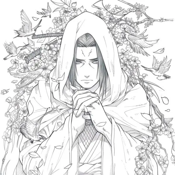Bé yêu sẽ hào hứng với tranh tô màu Itachi ngầu lòi và mạnh mẽ. Bé yêu sẽ hào hứng với tranh tô màu Itachi ngầu lòi và mạnh mẽ.