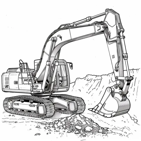 Đừng quên chia sẻ bức tranh máy xúc hoàn chỉnh của bé yêu!