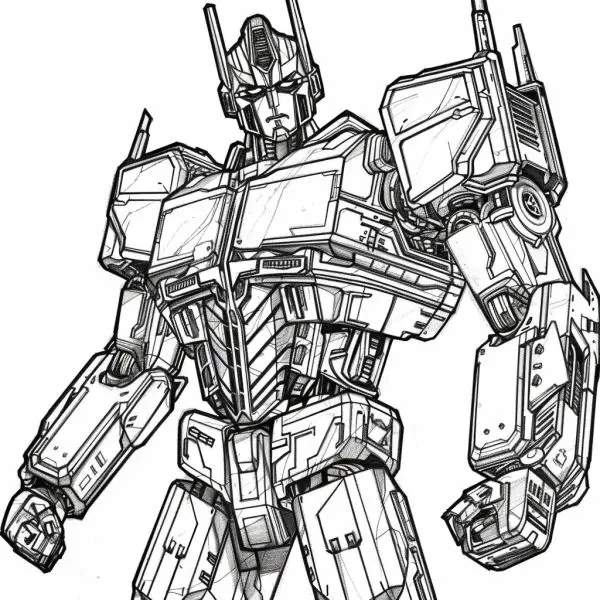 Tô màu Optimus Prime – Bé vừa chơi vừa học, khám phá robot huyền thoại. Tô màu Optimus Prime – Bé vừa chơi vừa học, khám phá robot huyền thoại.