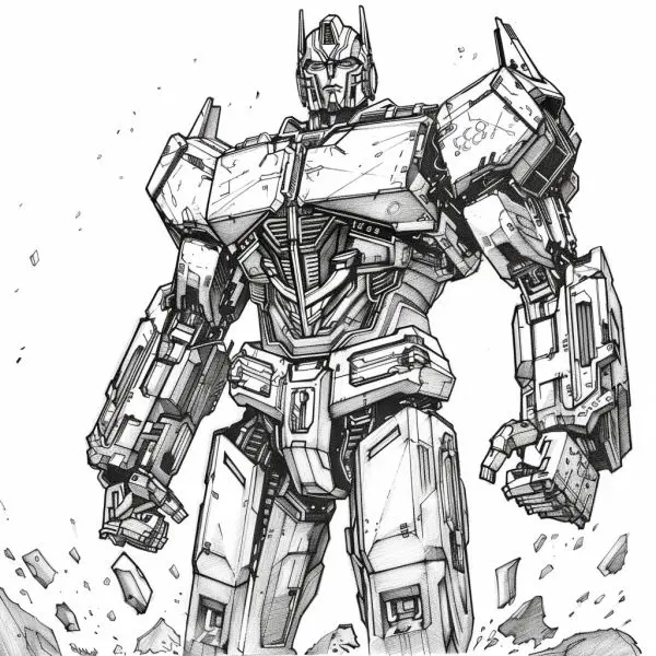 Tranh tô màu Optimus Prime độc đáo, kích thích trí sáng tạo của bé. Tranh tô màu Optimus Prime độc đáo, kích thích trí sáng tạo của bé.