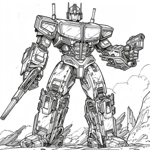 Tô màu Optimus Prime – Hoạt động thú vị giúp bé tìm hiểu về Transformers. Tô màu Optimus Prime – Hoạt động thú vị giúp bé tìm hiểu về Transformers.