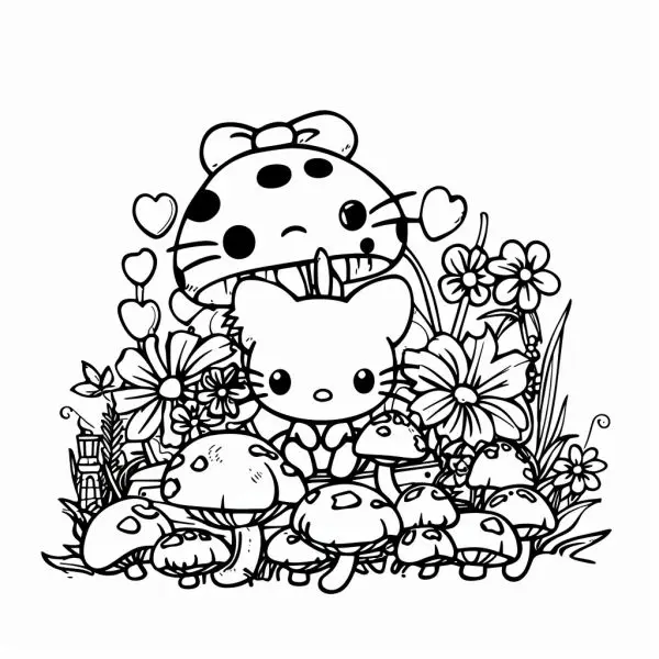 Tô điểm không gian học tập bằng tranh tô màu Sanrio đáng yêu. Tô điểm không gian học tập bằng tranh tô màu Sanrio đáng yêu.