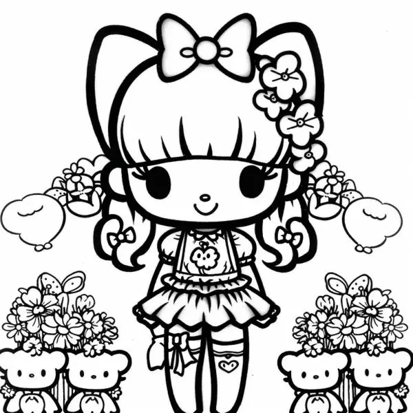 Tranh tô màu Sanrio giúp bé học hỏi và sáng tạo mỗi ngày. Tranh tô màu Sanrio giúp bé học hỏi và sáng tạo mỗi ngày.