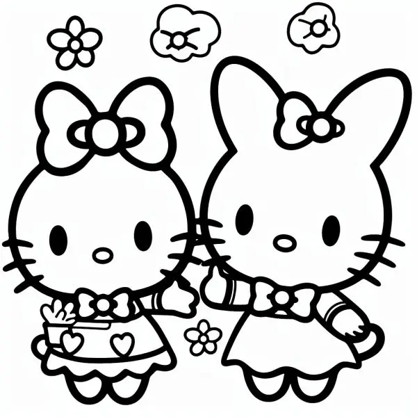 Tô điểm ngày dài của bé với tranh tô màu Sanrio vui nhộn. Tô điểm ngày dài của bé với tranh tô màu Sanrio vui nhộn.