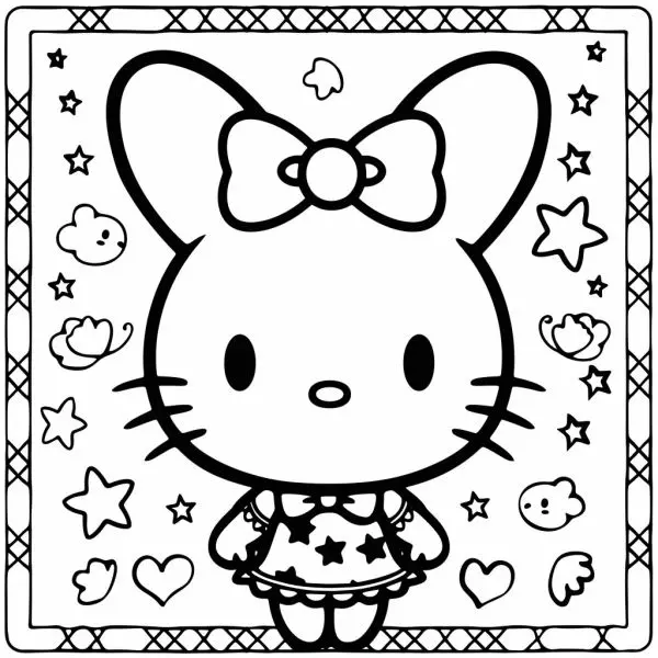 Làm sáng bừng giờ chơi của bé với tranh tô màu Sanrio đáng yêu. Làm sáng bừng giờ chơi của bé với tranh tô màu Sanrio đáng yêu.