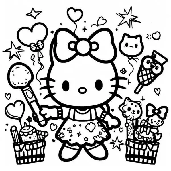 Làm nổi bật ngày dài với tranh tô màu Sanrio xinh đẹp. Làm nổi bật ngày dài với tranh tô màu Sanrio xinh đẹp.
