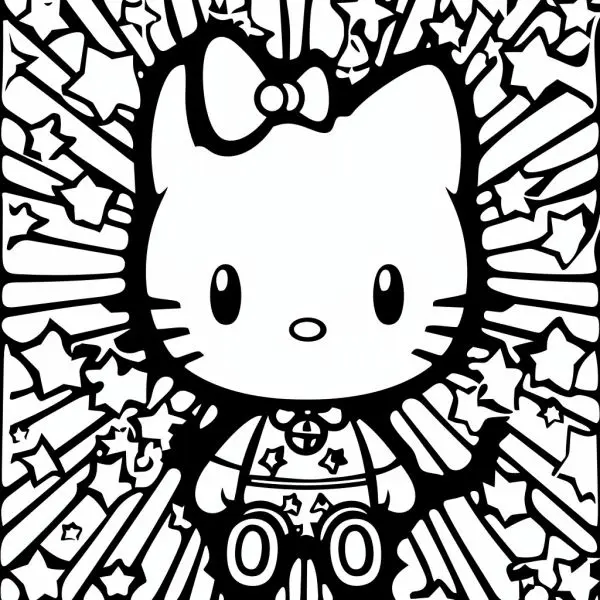 Bé yêu phát triển trí tưởng tượng qua tranh tô màu Sanrio độc đáo. Bé yêu phát triển trí tưởng tượng qua tranh tô màu Sanrio độc đáo.