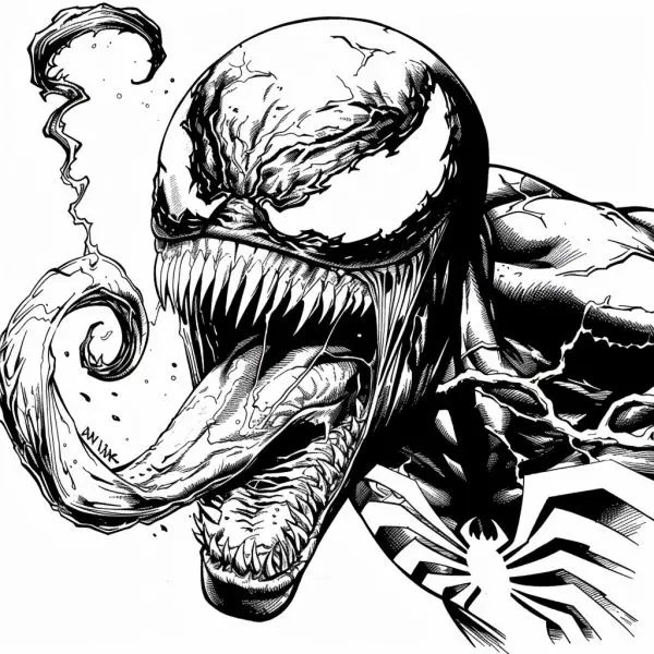 Fan Venom nhí không thể bỏ qua bộ tranh tô màu cực hấp dẫn này! Fan Venom nhí không thể bỏ qua bộ tranh tô màu cực hấp dẫn này!