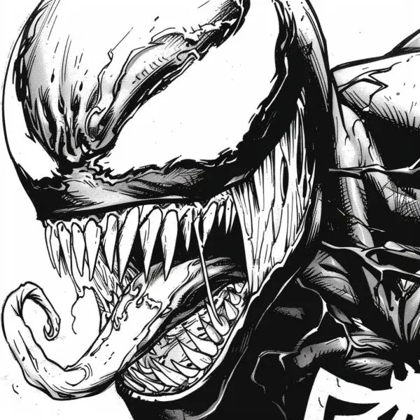 Tranh tô màu Venom siêu anh hùng đầy ấn tượng, bé tha hồ sáng tạo! Tranh tô màu Venom siêu anh hùng đầy ấn tượng, bé tha hồ sáng tạo!