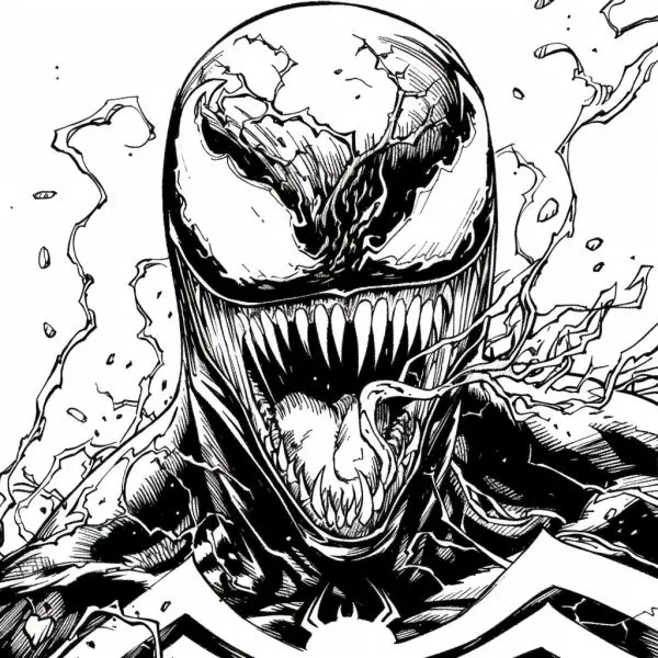 Venom xuất hiện trong tranh tô màu độc đáo – Bé thỏa sức sáng tạo! Venom xuất hiện trong tranh tô màu độc đáo – Bé thỏa sức sáng tạo!