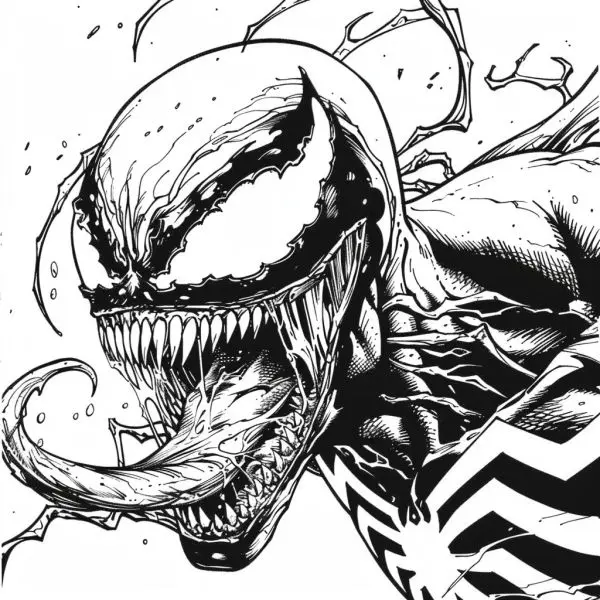 Tô màu Venom: Hoạt động sáng tạo đầy bổ ích cho bé vào cuối tuần. Tô màu Venom: Hoạt động sáng tạo đầy bổ ích cho bé vào cuối tuần.