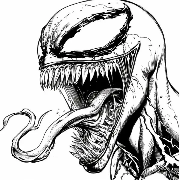 Bộ tranh tô màu Venom siêu ngầu, giúp trẻ thêm yêu nhân vật Marvel. Bộ tranh tô màu Venom siêu ngầu, giúp trẻ thêm yêu nhân vật Marvel.
