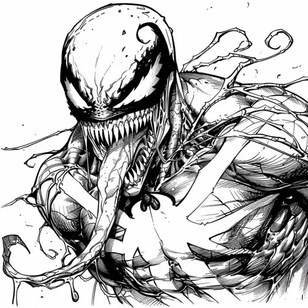 Tải ngay tranh tô màu Venom cực chất dành cho fan nhí Marvel! Tải ngay tranh tô màu Venom cực chất dành cho fan nhí Marvel!