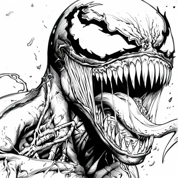 Khám phá nhân vật Venom qua tranh tô màu siêu chi tiết và sáng tạo. Khám phá nhân vật Venom qua tranh tô màu siêu chi tiết và sáng tạo.