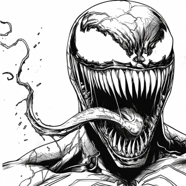 Bé yêu sẽ mê mẩn với tranh tô màu Venom ngầu lòi và nổi bật! Bé yêu sẽ mê mẩn với tranh tô màu Venom ngầu lòi và nổi bật!