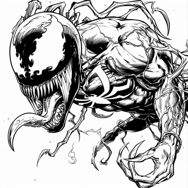 Tải ngay bộ tranh tô màu Venom miễn phí cho ngày cuối tuần sáng tạo. Tải ngay bộ tranh tô màu Venom miễn phí cho ngày cuối tuần sáng tạo.
