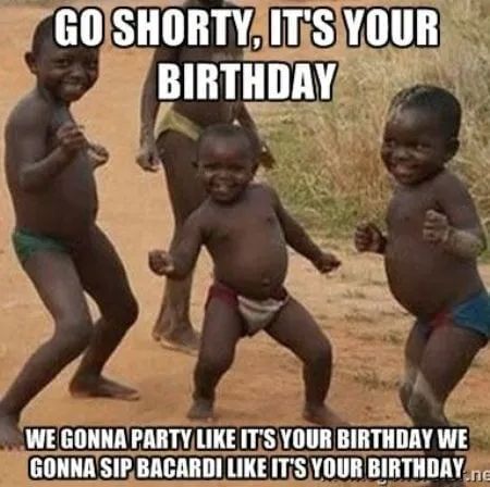 Happy birthday meme khiến bạn bè thêm phần phấn khích trong ngày sinh nhật
